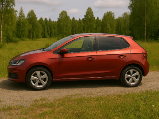 Denna bil är en liten bil